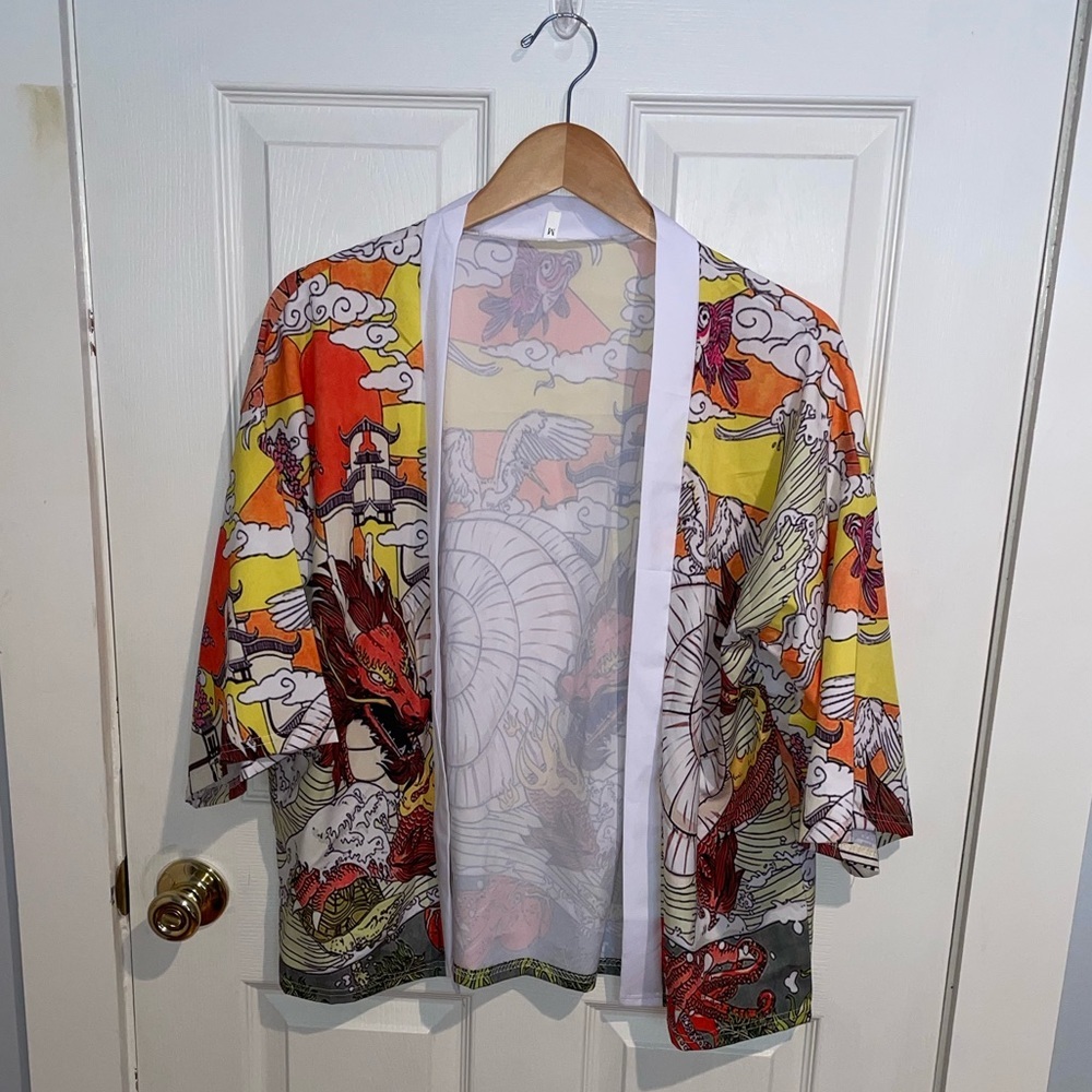 MENS KIMONO STYLE TOP